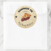 Aangepaste Cherry Pie Labels | Gepersonaliseerde b (Tas)