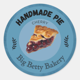 Aangepaste Cherry Pie Labels | Gepersonaliseerde b