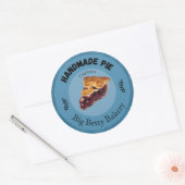 Aangepaste Cherry Pie Labels | Gepersonaliseerde b (Envelop)