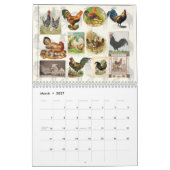 aangepaste Chicken Calendar Kalender (Mar 2027)
