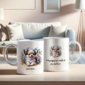 Aangepaste Chihuahua Mok met Inspirerend Quote