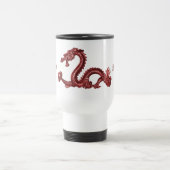 Aangepaste Chinese Draken Naam Fantasy Design Reisbeker (Center)