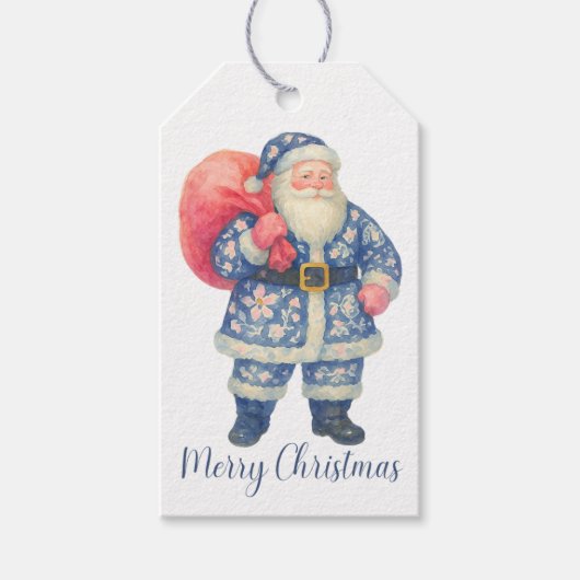 Aangepaste Chinoiserie Topiary Cadeautags Cadeaulabel (Voorkant)