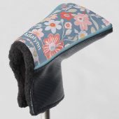Aangepaste Chique  Bloemen Cadeaus voor Vrouwen Go Golfheadcover (3/4 voorkant)