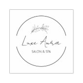 Aangepaste Chique Salon Spa Business Rubberstempel (Afrduk)
