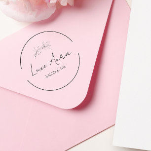 Aangepaste Chique Salon Spa Business Rubberstempel
