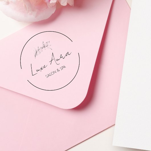 Aangepaste Chique Salon Spa Business Rubberstempel