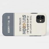 Aangepaste chirurg Geweldige chirurgische schenkin Case-Mate iPhone Case (Achterkant (horizontaal))