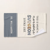 Aangepaste chirurg Geweldige chirurgische schenkin Handdoek (Handdoek)