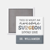 Aangepaste chirurg Geweldige chirurgische schenkin Magneet (Voorkant / Achterkant)