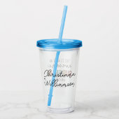 Aangepaste chirurgische technicus Funny Surgery OF Acryl Drinkbeker (Achterkant)