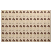 Aangepaste Chocolade Ice Cream Cone bevat verbindi Stof (Fat Quarter)
