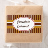 Aangepaste Chocolade Karmel Labels (Insitu)