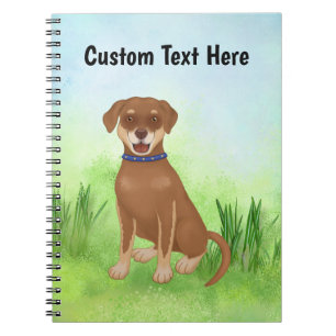 Aangepaste Chocolade Lab Mix Notitieboek