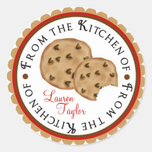 Aangepaste chocoladekoekjes Stickers