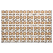 Aangepaste Chocolate Chip Cookie Cookies Fabric Stof (Fat Quarter)
