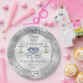 Aangepaste Christelijke 60e Jubileum papieren Bord (Feest)