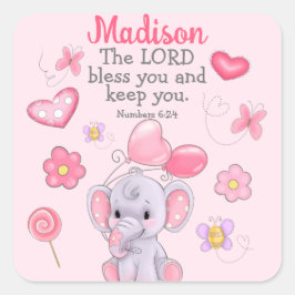 Aangepaste Christelijke afsnijdende Sticker voor s