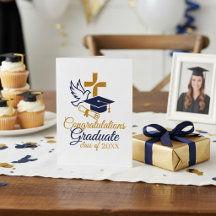 Aangepaste christelijke afstuderen