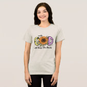 Aangepaste christelijke Alles is mogelijk Tri-Blend Shirt (Voorkant volledig)