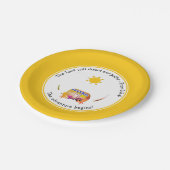 Aangepaste Christelijke AVONTUUR BEGINT Reizen Papieren Bordje (Gekanteld)