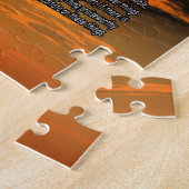 AANGEPASTE CHRISTELIJKE BIBLE VERSE PHILIPPIANS 4: LEGPUZZEL (Zijkant)