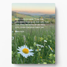 Aangepaste Christelijke Bijbel Verse Gift Daisy Fo