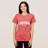 Aangepaste christelijke christendom Jezus geloof Tri-Blend Shirt (Voorkant volledig)