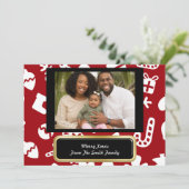 Aangepaste Christelijke Christmas Joy Kaart (Staand voorkant)