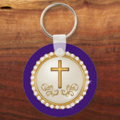 Aangepaste, Christelijke geschenken, elke gelegenh Sleutelhanger (Achterkant)
