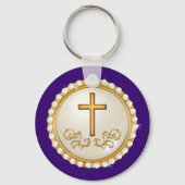 Aangepaste, Christelijke geschenken, elke gelegenh Sleutelhanger (Achterkant)