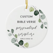 Aangepaste Christelijke geschenken, Keramisch Ornament (Voorkant)