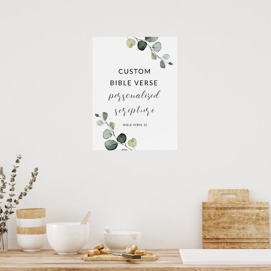 Aangepaste Christelijke geschenken, Poster (Keuken)