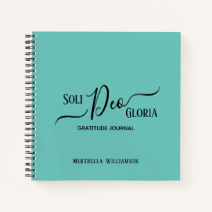 Aangepaste Christelijke Gratitude-journaal Notitieboek