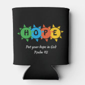 Aangepaste Christelijke HOPE Blikjeskoeler (Achterkant)