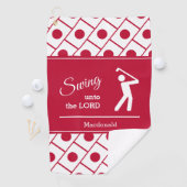 Aangepaste Christelijke JAPAN Golfhanddoek (Insitu)