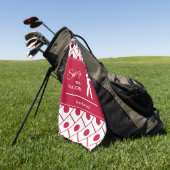 Aangepaste Christelijke JAPAN Golfhanddoek (Groen)