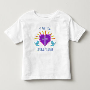 Aangepaste Christelijke kleuterschool Schattigee p Kinder Shirts