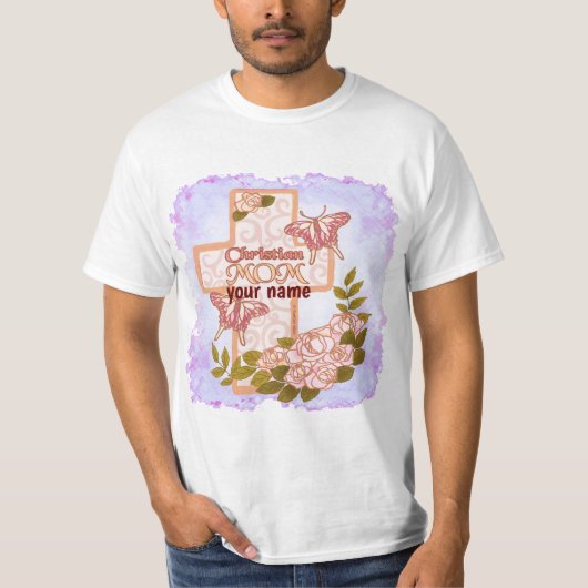 Aangepaste Christelijke moeder T-shirt (Voorkant)