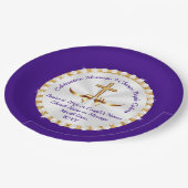 Aangepaste, Christelijke papieren Borden, elke loc Papieren Bordje (Gekanteld)
