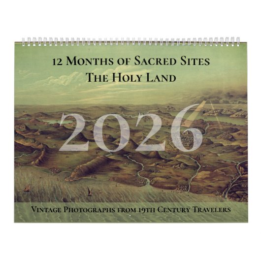 Aangepaste christelijke pastor vintage heilige lan kalender (Hoes)