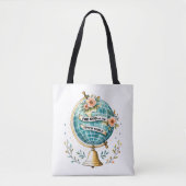 Aangepaste christelijke 'Want zo lief heeft God de Tote Bag (Voorkant)
