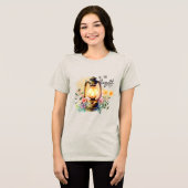 Aangepaste christelijke wees het licht Tri-Blend shirt (Voorkant volledig)