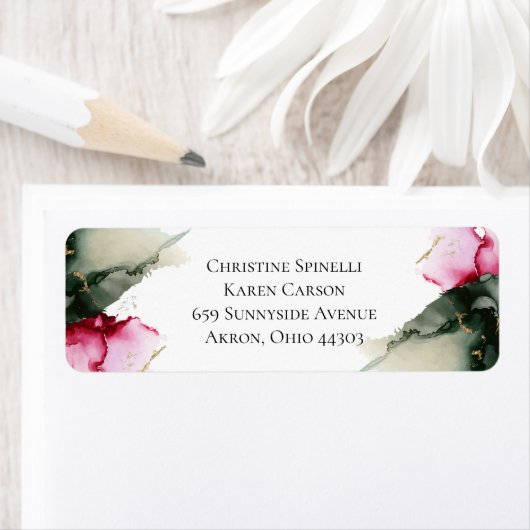 Aangepaste Christine - Label (Insitu)