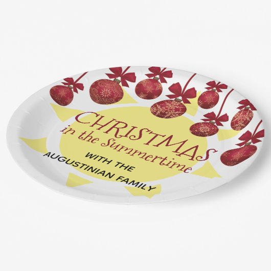 AANGEPASTE CHRISTMAS IN DE TOP PAPIEREN BORDJE (Gekanteld)