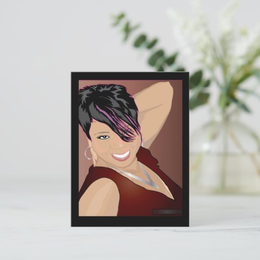 AANGEPASTE CHRYS # 2 BRIEFKAARTEN (Staand voorkant)