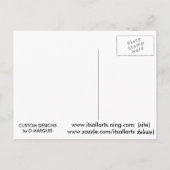 AANGEPASTE CHRYS # 2 BRIEFKAARTEN (Achterkant)