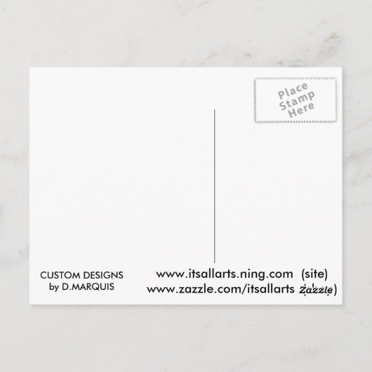 AANGEPASTE CHRYS # 2 BRIEFKAARTEN (Achterkant)