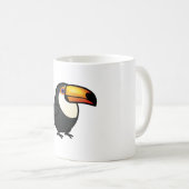 Aangepaste Chubby Toco Toucan Koffiemok (Voorkant rechts)