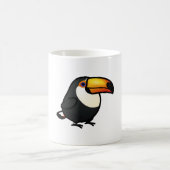 Aangepaste Chubby Toco Toucan Koffiemok (Center)